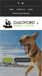 Mobile Screenshot of guildfordanimalhospital.com